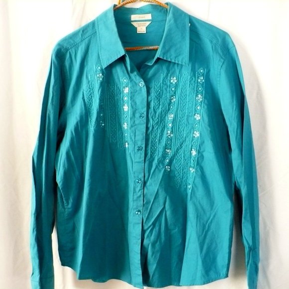 Christopher & Banks Tops - Christopher & Banks Stretch XL